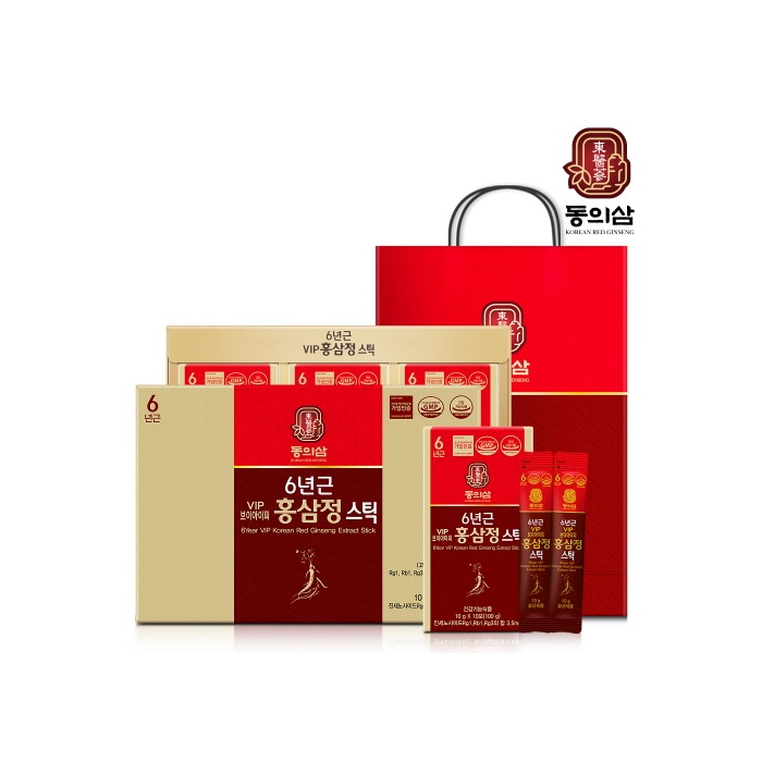 [동의삼] 6년근 VIP 홍삼정스틱 (10g * 30포)